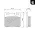 Тормозные колодки дисковые STARLINE BD S385 (фото 2)