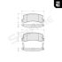 Тормозные колодки дисковые STARLINE BD S425 (фото 2)