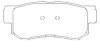 Тормозные колодки дисковые STARLINE BD S441 (фото 2)