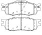 Тормозные колодки дисковые STARLINE BD S457 (фото 2)