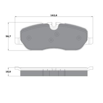 Гальмівні колодки дискові STARLINE BD S697
