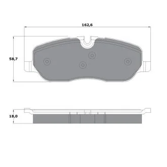 Гальмівні колодки дискові STARLINE BD S697