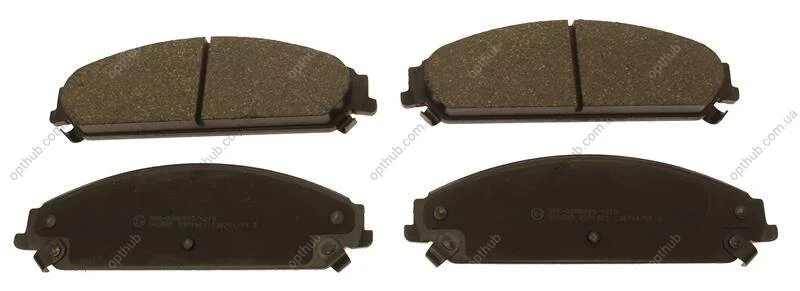 Тормозные колодки дисковые STARLINE BD S742 (фото 1)