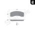 Тормозные колодки дисковые STARLINE BD S751 (фото 1)