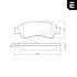 Тормозные колодки дисковые STARLINE BD S842P (фото 2)