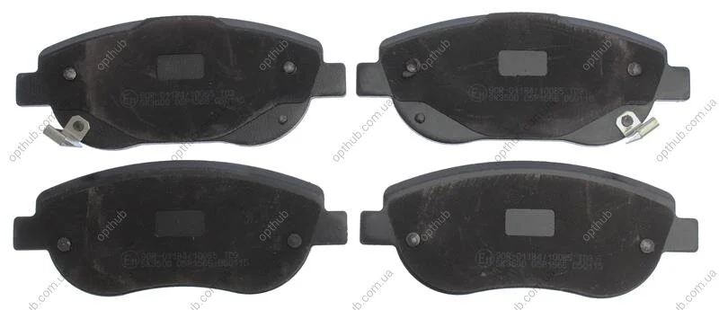 Тормозные колодки дисковые STARLINE BD S870 (фото 1)