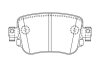 Тормозные колодки дисковые STARLINE BD S916 (фото 2)