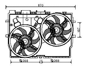 Вентилятор STARLINE FT7583