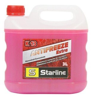Охолоджуюча рідина G13 3л. STARLINE NA K13-3