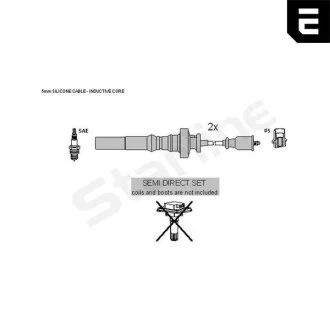 Комплект кабелей зажигания STARLINE ZK 5308