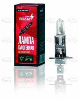 Лампа галогенна 24V H1 100W P14,5s Startvolt VLH115