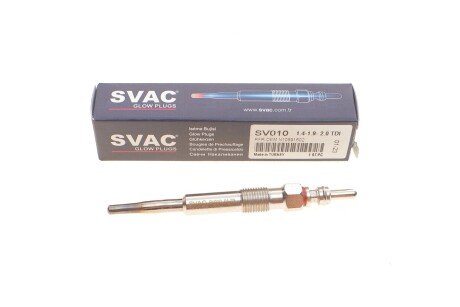 Свічка розжарювання VW T5/Caddy III 1.9TDI/Crafter (5V) UA63 SVAC SV010