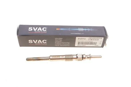 Свеча накаливания BMW 3 (E46)/5 (E39)/7 (E38)/X5 (E53)/Opel Omega B 2.0CDTi/2.5DTI/3.0D 98-05 (opt-om) SVAC SV014