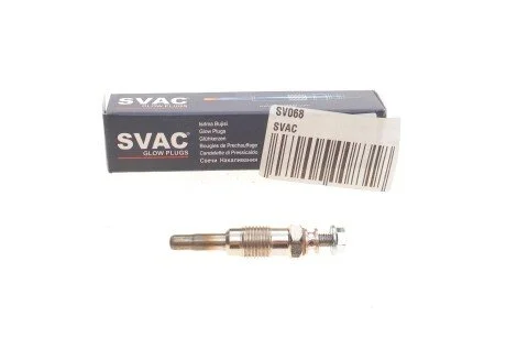 Свеча накаливания VW/Audi 1.6D/1.9TD (opt-om) SVAC SV068