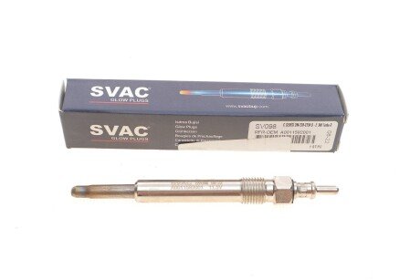 Свічка розжарювання MB C-class (W202)/E-class (W124) 2.0-3.0TD 93-01 (11.5V) UA63 SVAC SV098