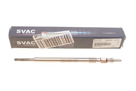 Свічка розжарювання MB Sprinter 906/Vito (W639) 3.0CDI OM642 (4.4V) UA63 SVAC SV112