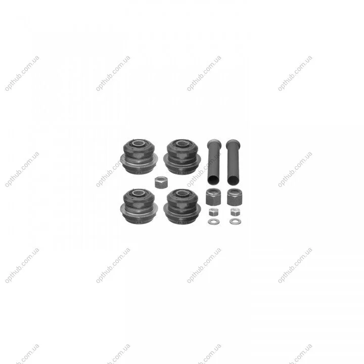 Ремкомплект важеля (сайлентблоки, втулки) MERCEDES BENZ C(W201)/E(W124) 84-97 FRONT L/R -ua SWAG 10600013 (фото 1)