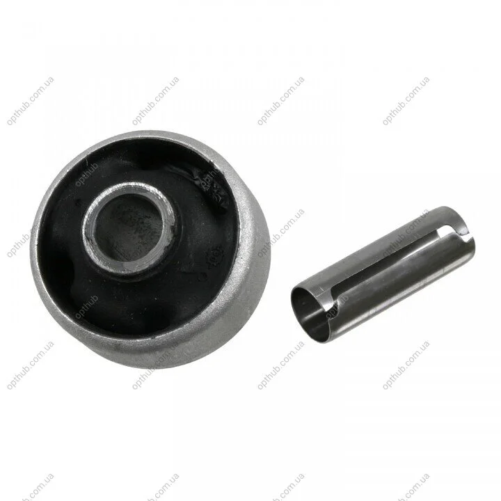 Сайлентблок важеля VW GOLF II/III/JETTA/VENTO/PASSAT/POLO/SEAT CORDOBA/LEON 85-05 +ВТУЛКА FRONT НИЖНИ -ua SWAG 30 75 0002 (фото 1)