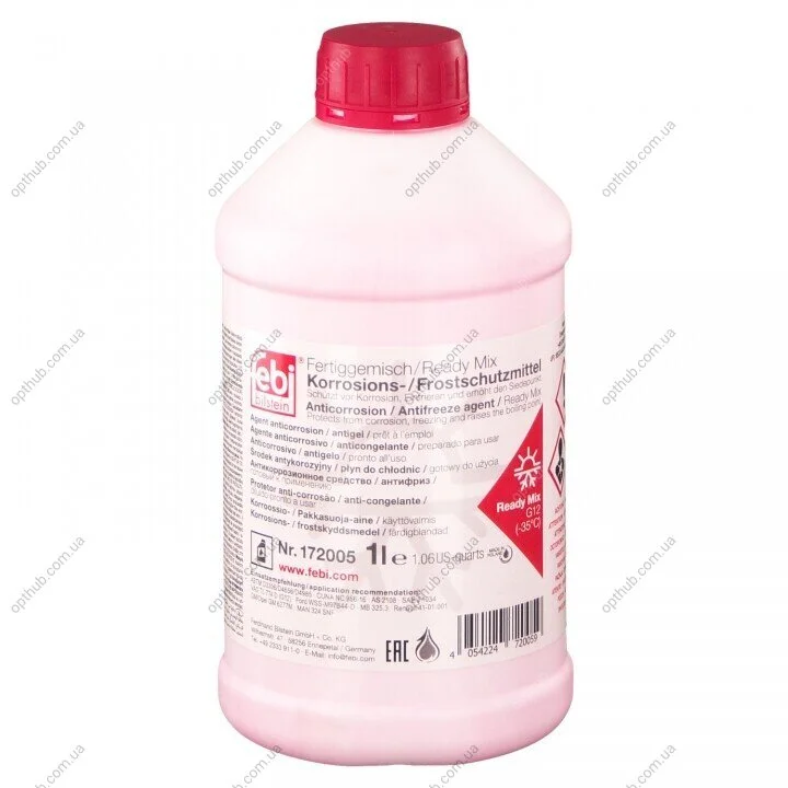 Рідина охолоджуюча G12 -35°C 5L (Swag) SWAG 33101120 (фото 1)