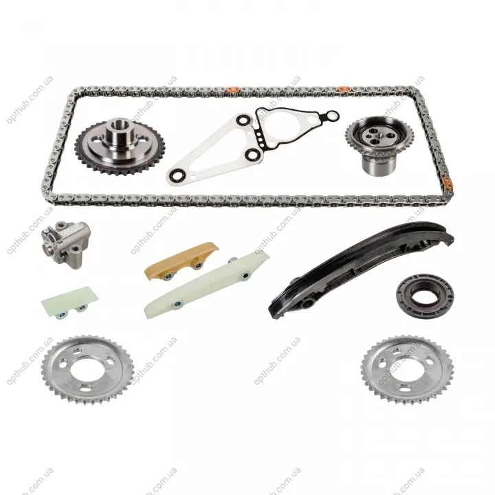 Комплект ГРМ (ланцюг + шестерня) FORD RANGER, TRANSIT, TRANSIT V363 LAND ROVER DEFENDER 2.0D/2.2D/2.4D 04.06- SWAG 33 10 1335 (фото 1)