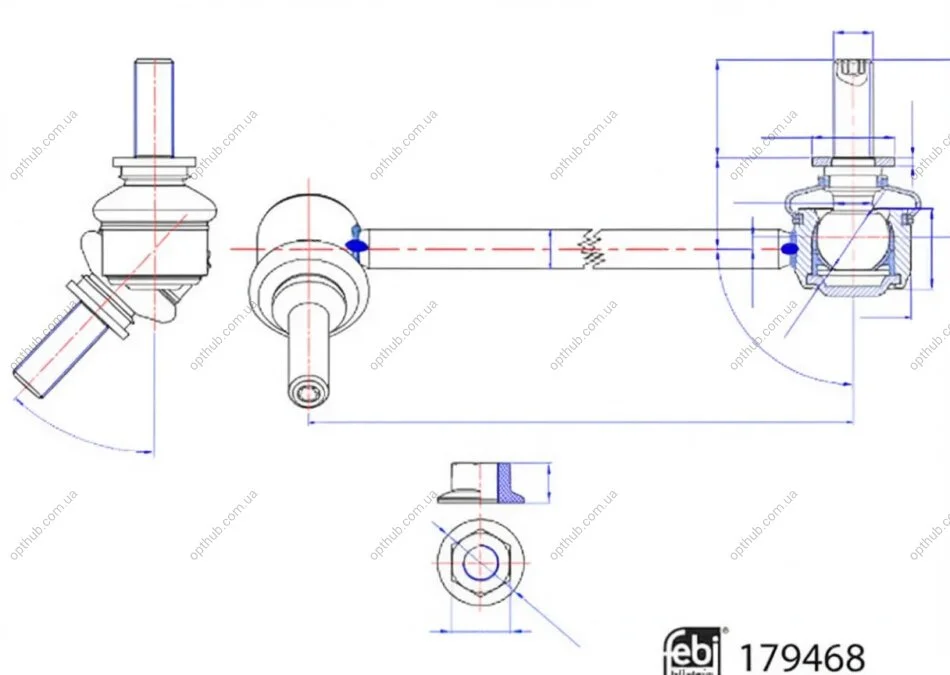 Кронштейн стабілізатора (Swag) TESLA VA RE. MODEL 3 (5YJ3) -ua SWAG 33104922 (фото 1)