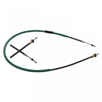 Трос ручного тормоза СЗАДА ПРОВЕРЬ RENAULT CLIO III 1.2 06.2005 - ; CLIO III 1.5 DCI 11.2010 - (ДЛЯ Т SWAG 60949620