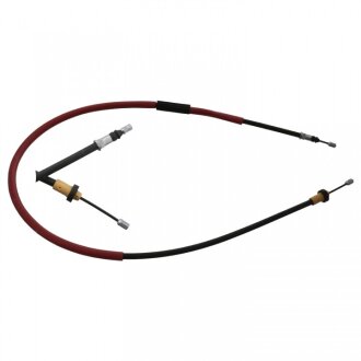 Трос ручного тормоза СЗАДУ СЛЕВА RENAULT CLIO III 1.2 06.2005 - ; CLIO III 1.5 DCI 11.2010 - (Для ТЗ SWAG 60949621