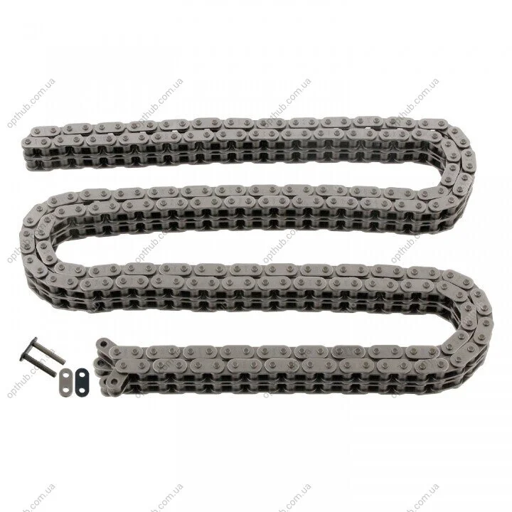 ЦЕПЬ ГРМ ЛАНЬ MB M119.960/970/971/972/974/975/980/981/985/M119.985(AGM 5.0) С ЗАМКОМ SWAG 99110159 (фото 1)