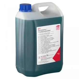 Антифриз 5л АНТИФРИЗ 5L СИНІЙ КОНЦЕНТРАТ (VAG G001/G11; MB 325.2, 325.0; VW TL 774-C; MAN 32 SWAG 99 92 2268
