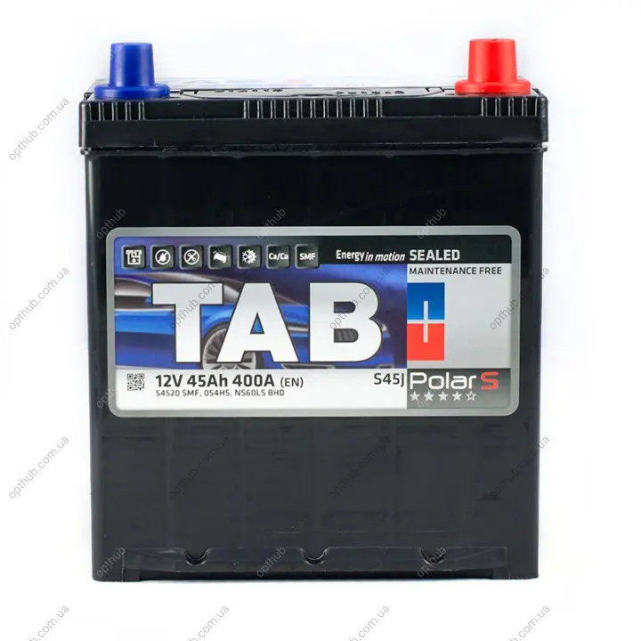 45 Ah/12V Polar S (0)Тонка клема Japan Min. TAB 246 145 (фото 1)