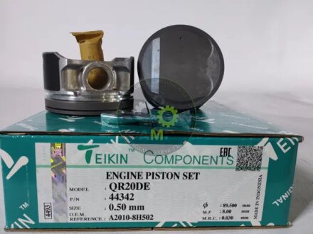 Поршень із пальцем (к-кт на двигун) QR20DE, TEIKIN 44342050