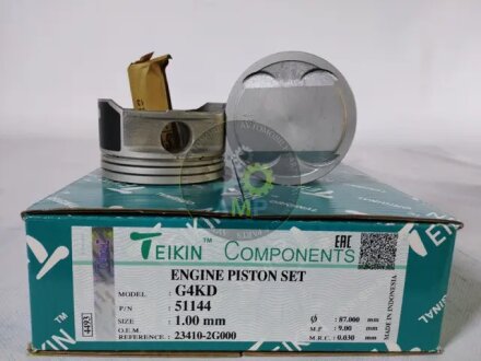Поршень із пальцем (к-кт на двигун) G4KD, TEIKIN 51144100