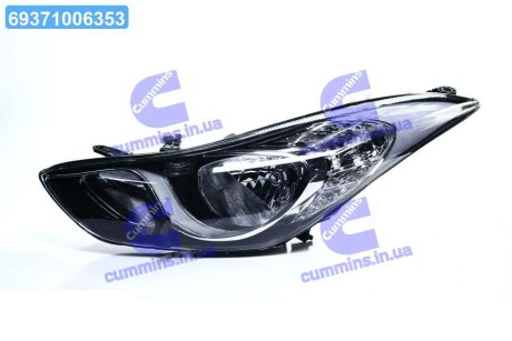 Фара лів. HYUN ELANTRA 11-14 TEMPEST 027 1885 R1C