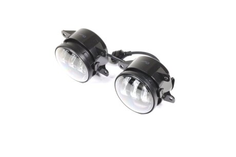 Фара протитуманна СТМ, 40W, WHITE+YELLOW D=90mm, 2шт. TEMPEST TP-LW0402