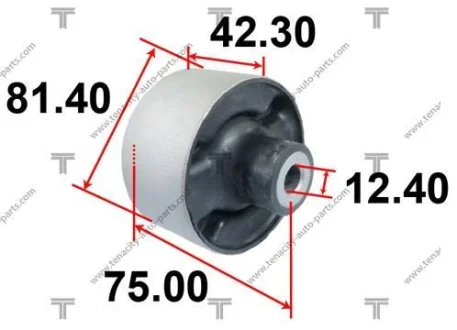 Колодки тормозные передние premium ceramic TENACITY AAMMI1059