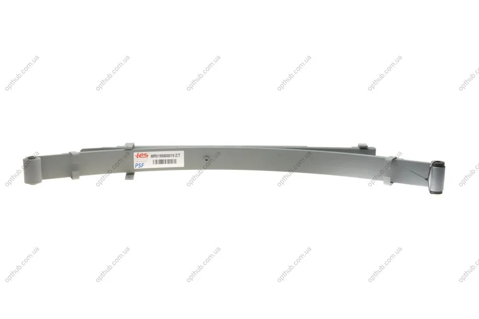 Ресора задня Mitsubishi L200 96-07 (к-кт 5 листів), (70/515/685), 1/7+2/6+2/13мм. (opt-om) TES MR5195800019 Z/T (фото 1)