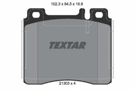 Гальмівні колодки до дисків TEXTAR 2130304