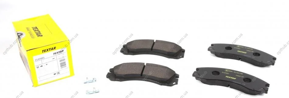 Колодки гальмивни (передни) Mitsubishi Outlander/Lancer 02- (Akebono) UA63 TEXTAR 2137001 (фото 1)