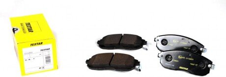 Колодки гальмівні (передні) Nissan Juke/ Pulsar/ Tiida 07- (Sumitomo) UA63 TEXTAR 2156201