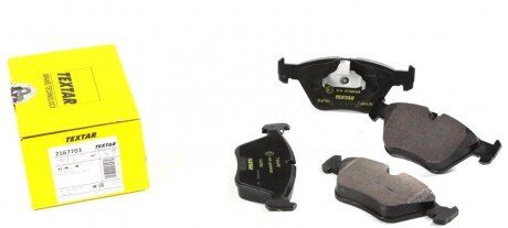 Колодки гальмівні (передні) BMW 5 (E39) 95- (Teves) Q+ UA63 TEXTAR 2167703