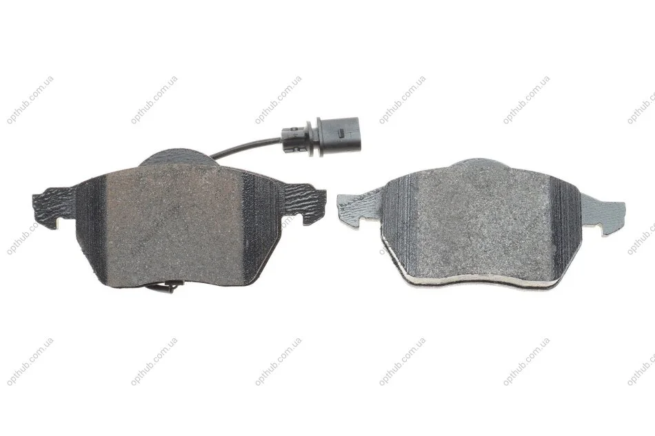 Колодки гальмівні (передні) Audi A4/A6/VW Passat 96-05 (Teves) Q+ (з датчиками) UA63 TEXTAR 2193801 (фото 1)