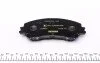 Колодки гальмівні (передні) Nissan Qashqai II/X-Trail/ Renault Kadjar 13- (141.3x59.7x16.7) UA63 TEXTAR 2206503 (фото 3)