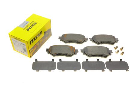 Колодки гальмівні (передні) Mazda 3 1.5-2.5 13- (Akebono) (opt-om) TEXTAR 2215401