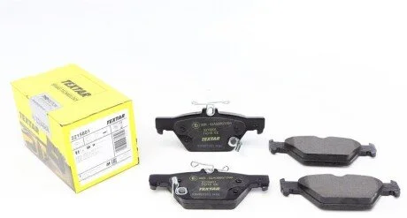 Колодки гальмівні (задні) Subaru Impreza/Outback/Legacy 14- (Akebono) Q+ UA63 TEXTAR 2215801