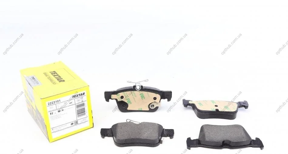 Колодки гальмівні (задні) Ford Mondeo/Galaxy/Kuga 12-/Ford USA Fusion/Escape 05- (Teves) UA63 TEXTAR 2223101 (фото 1)