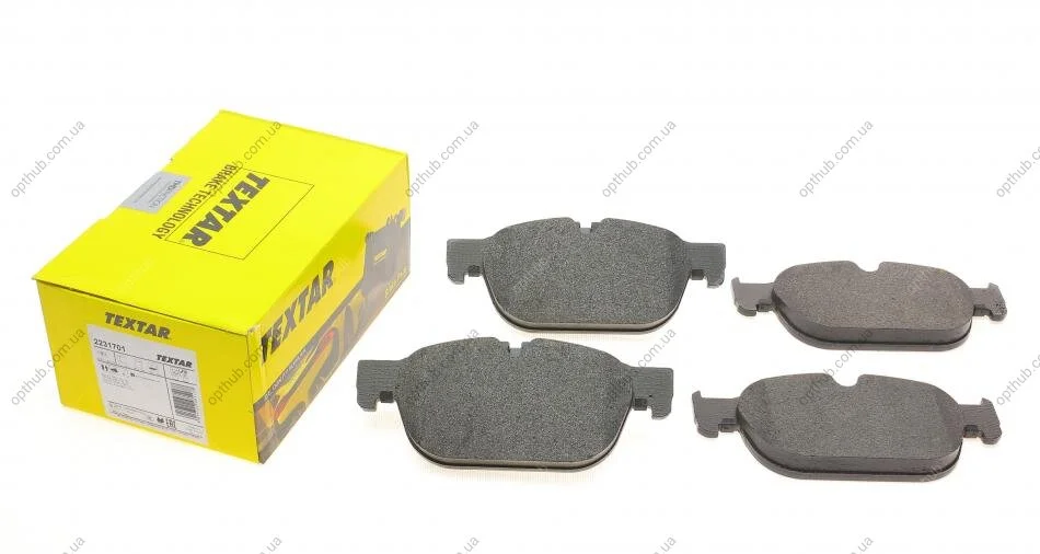 Колодки гальмівні (передні) Volvo S60/S90/V60/V90/XC40/XC60/XC90 15- (Teves) Q+ UA63 TEXTAR 2231701 (фото 1)
