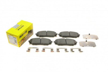 Колодки гальмивни (передни) Hyundai Santa Fe IV/Kia Sorento 2.0-3.3 15- (Mando) Q+ UA63 TEXTAR 2237801