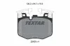 Колодки гальмівні (передні) BMW 3 (G20) 18-/5 (G30/F90)/7 (G11/G12) 15- (Brembo) (opt-om) TEXTAR 2242501 (фото 2)
