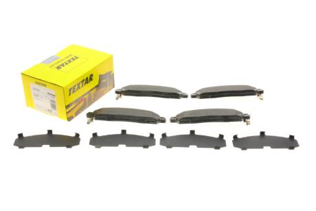 Колодки гальмівні (передні) Nissan Leaf/NV200 17- (Akebono) (+датчик) (opt-om) TEXTAR 2243903