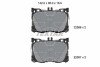Колодки гальмівні (передні) MB C-class (W205/S205/C205)/E-class (W213) 16- (Brembo) UA63 TEXTAR 2258601 (фото 5)